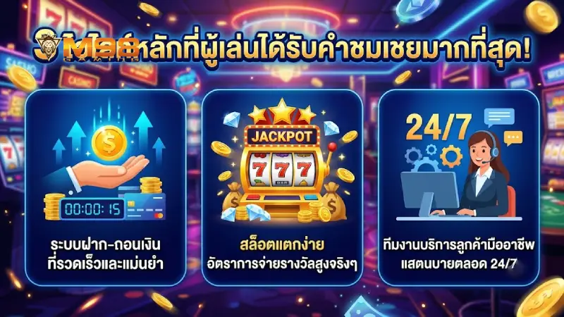 3 จุดเด่นหลักที่ รีวิวจากผู้เล่น M98 ชื่นชมมากที่สุด