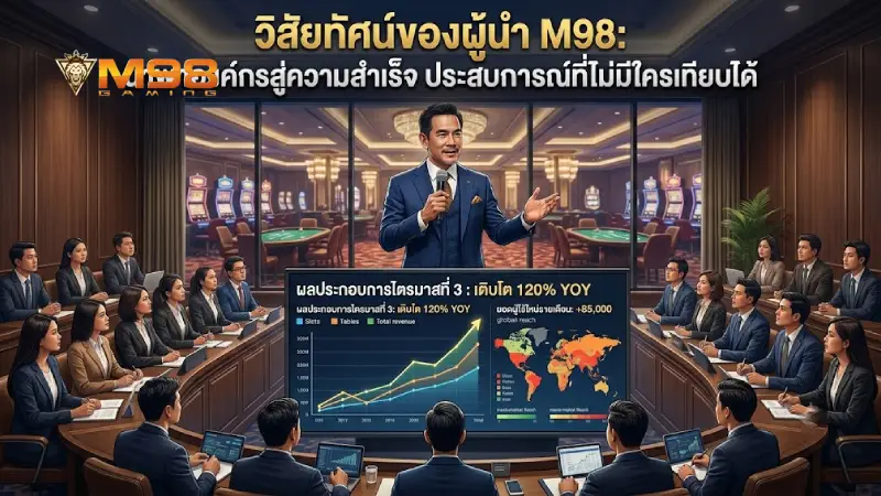 วิสัยทัศน์และการเดินทางของ CEO M98 จากยุโรปสู่เอเชีย